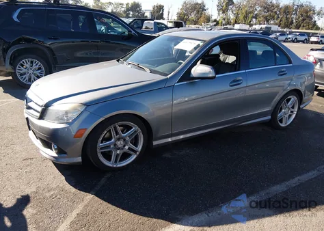 2009 Mercedes-Benz C 350 Sport из США, поврежденный, VIN WDDGF56X59R060806